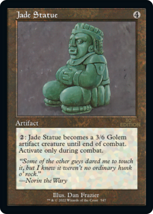 Jade Statue (30A-547) - uncommon