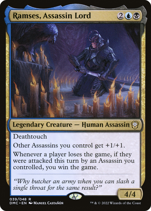 Ramses, Assassin Lord (DMC-039) - rare