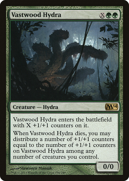 Vastwood Hydra (M14-198) - rare - Foil