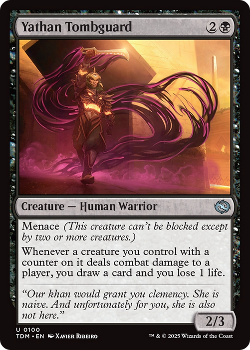 Yathan Tombguard (TDM-100) - uncommon - Foil