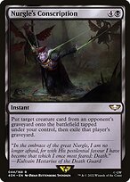 Nurgle's Conscription (40K-044) - rare