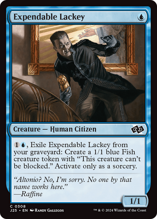 Expendable Lackey (J25-308) - common