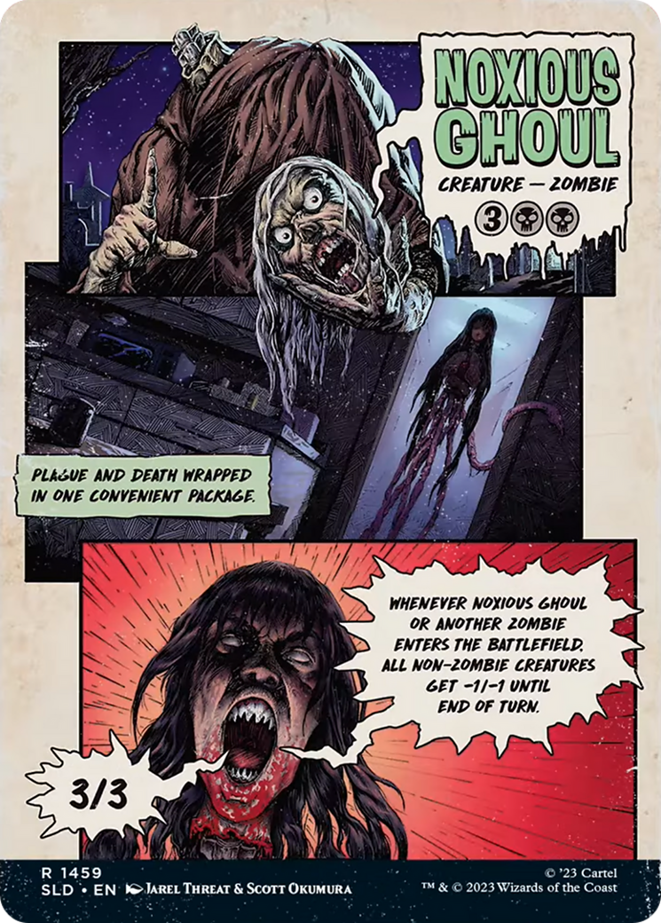 Noxious Ghoul // Noxious Ghoul (SLD-1459) - rare: (Full Art) (Borderless)