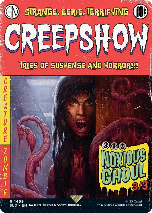 Noxious Ghoul // Noxious Ghoul (SLD-1459) - rare: (Full Art) (Borderless) - Foil