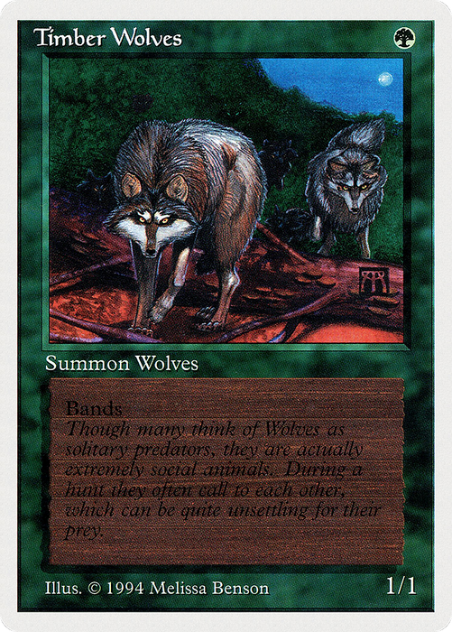 Timber Wolves (SUM-219) - rare