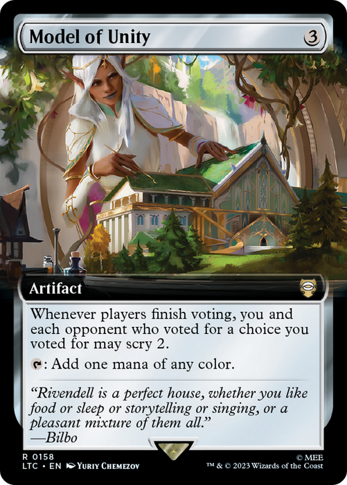 Model of Unity (LTC-158) - rare: (Extended Art)