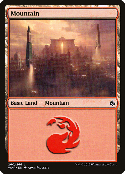 Mountain (WAR-260) - common - Foil