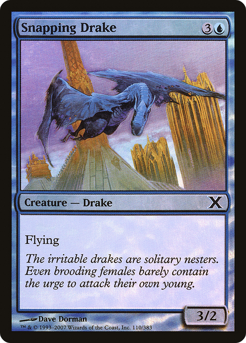 Snapping Drake (10E-110★) - common - Foil