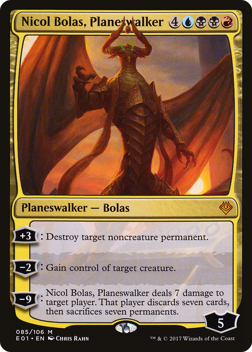Nicol Bolas, Planeswalker (AC2-085) - mythic