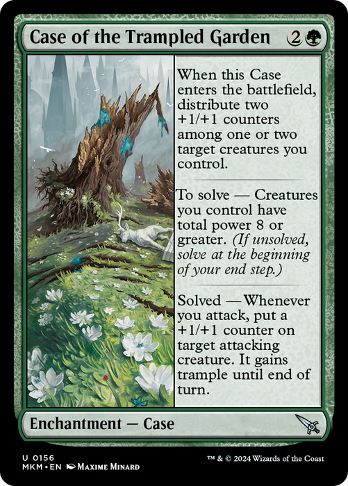 Case of the Trampled Garden (MKM-156) - uncommon