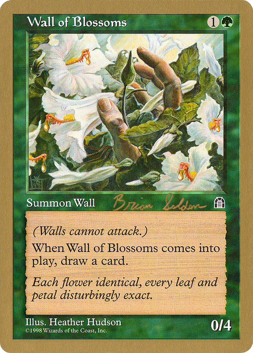 Wall of Blossoms (WCD-BS125) - uncommon