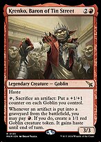 Krenko, Baron of Tin Street (PPMKM-135P) - rare - Foil