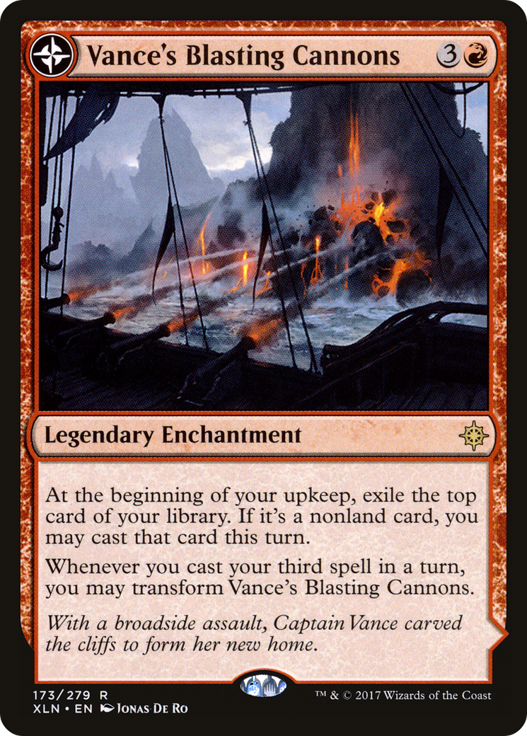 Vance's Blasting Cannons // Spitfire Bastion (XLN-173) - rare: (compasslanddfc)