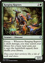 Ranging Raptors (XLN-201) - uncommon
