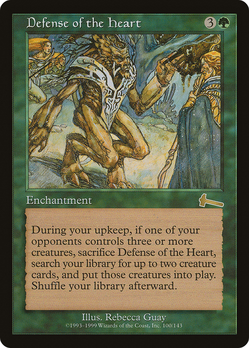 Defense of the Heart (ULG-100) - rare - Foil