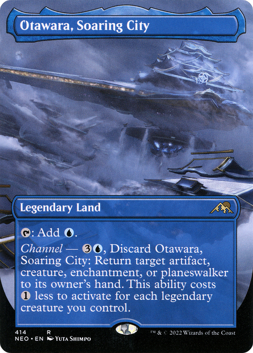 Otawara, Soaring City (NEO-414) - rare (Borderless)