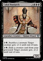 Cabal Patriarch (CMM-140) - uncommon