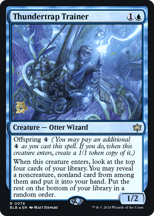 Thundertrap Trainer (PRE-78S) - rare - Foil