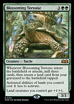 Blossoming Tortoise (PPWOE-163P) - mythic