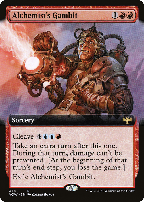 Alchemist's Gambit (VOW-374) - rare: (Extended Art)