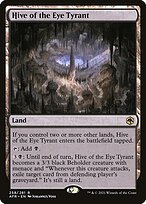 Hive of the Eye Tyrant (AFR-258) - rare - Foil