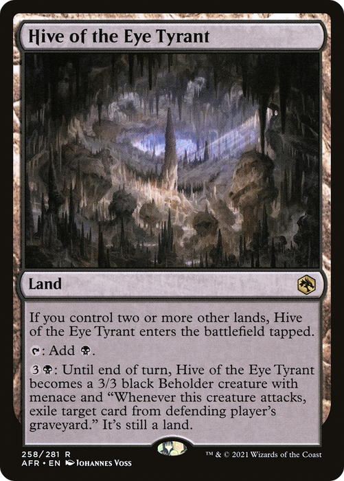 Hive of the Eye Tyrant (AFR-258) - rare