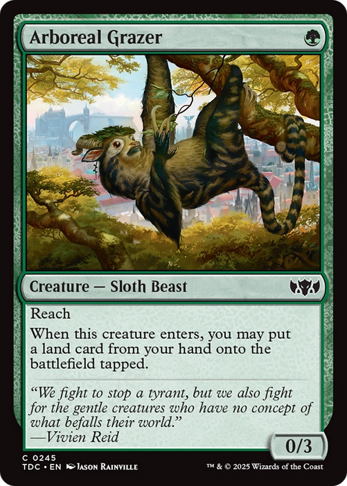 Arboreal Grazer (TDC-245) - common