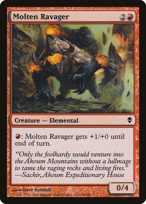 Molten Ravager (ZEN-138) - common