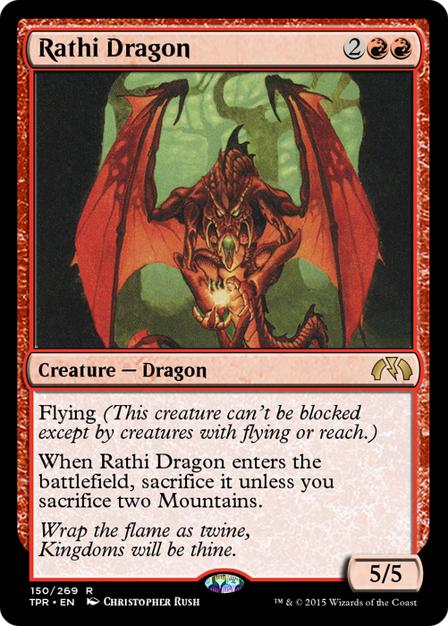 Rathi Dragon (TPR-150) - rare