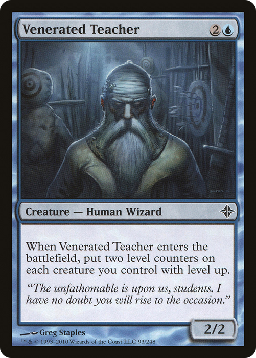 Venerated Teacher (ROE-093) - common - Foil