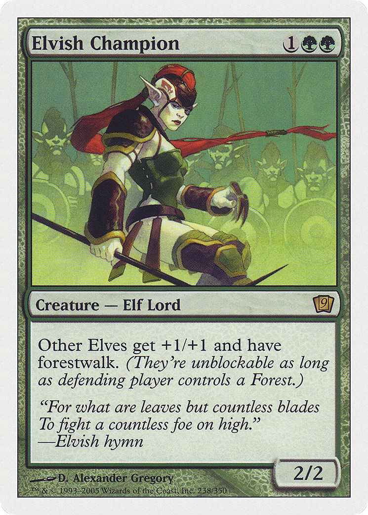 Elvish Champion (9ED-238) - rare