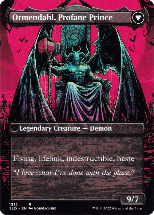 Westvale Abbey // Ormendahl, Profane Prince (SLD-1212) - rare (Borderless)