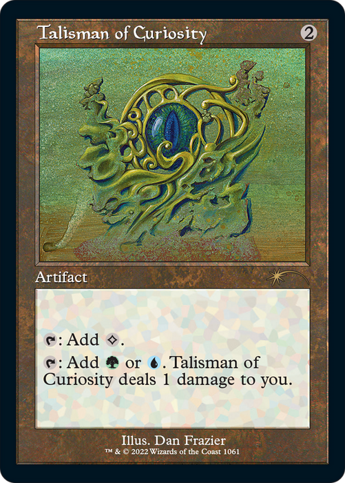 Talisman of Curiosity (SLD-1061) - rare - Etched Foil