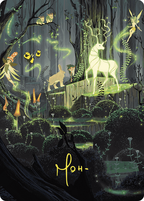 Primal Vigor // Primal Vigor (AWOE-074) - common (Borderless)