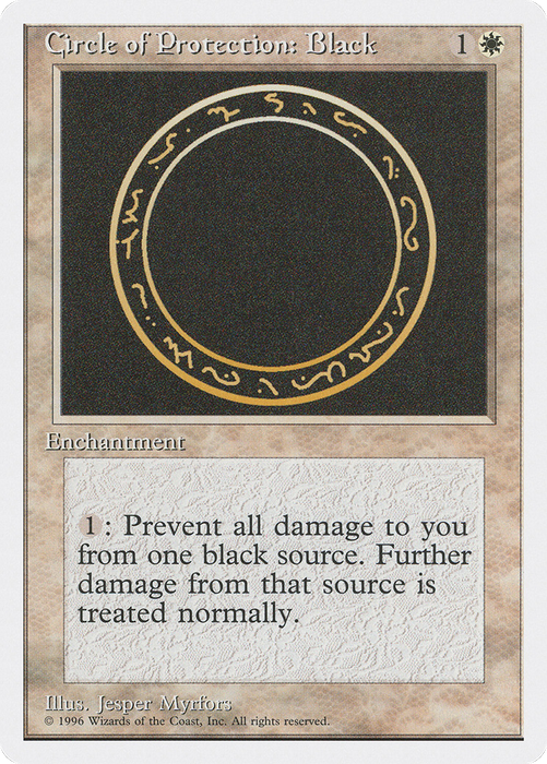 Circle of Protection: Black (2PS-002) - common