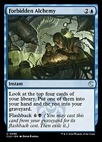 Forbidden Alchemy (CLU-086) - uncommon