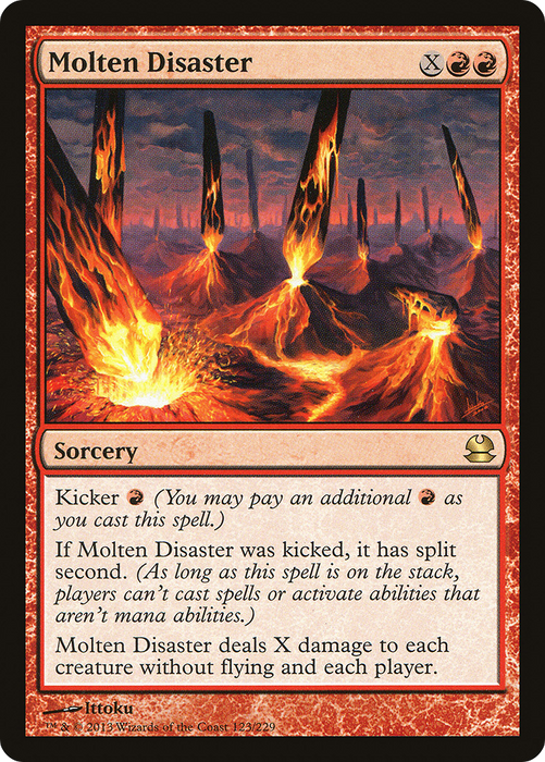 Molten Disaster (MMA-123) - rare - Foil