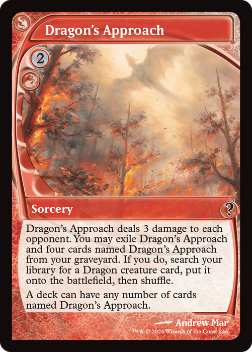 Dragon's Approach (MB2-246) - common - Foil