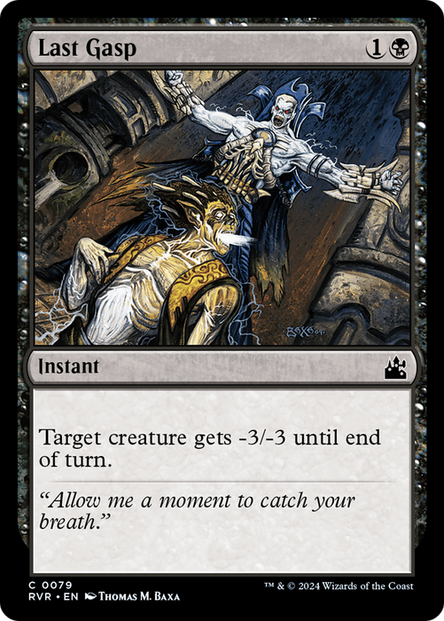 Last Gasp (RVR-079) - common - Foil