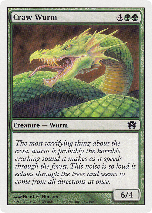 Craw Wurm (8ED-239) - common