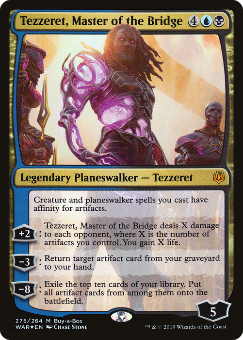 Tezzeret, Master of the Bridge (BABP-275) - mythic - Foil