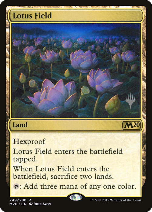 Lotus Field (PPM20-249P) - rare - Foil