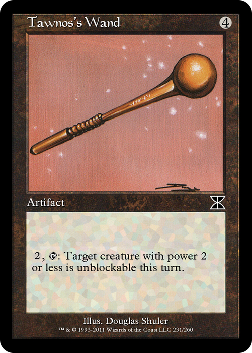 Tawnos's Wand (ME4-231) - common - Foil