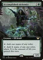 Accomplished Alchemist (STX-314) - rare: (Extended Art) - Foil