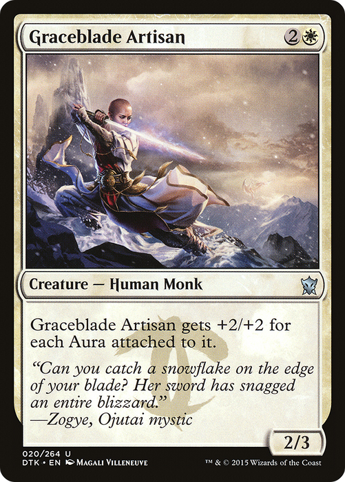 Graceblade Artisan (DTK-020) - uncommon - Foil