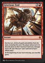 Glorious End (AKR-156) - mythic