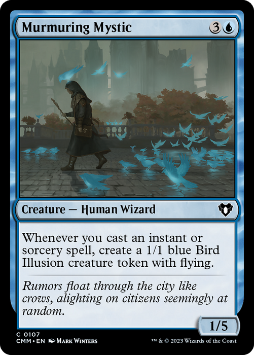 Murmuring Mystic (CMM-107) - common - Foil