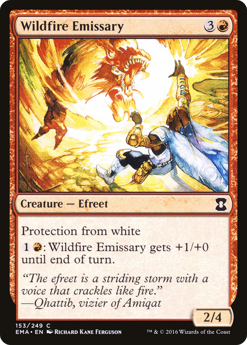 Wildfire Emissary (EMA-153) - common - Foil
