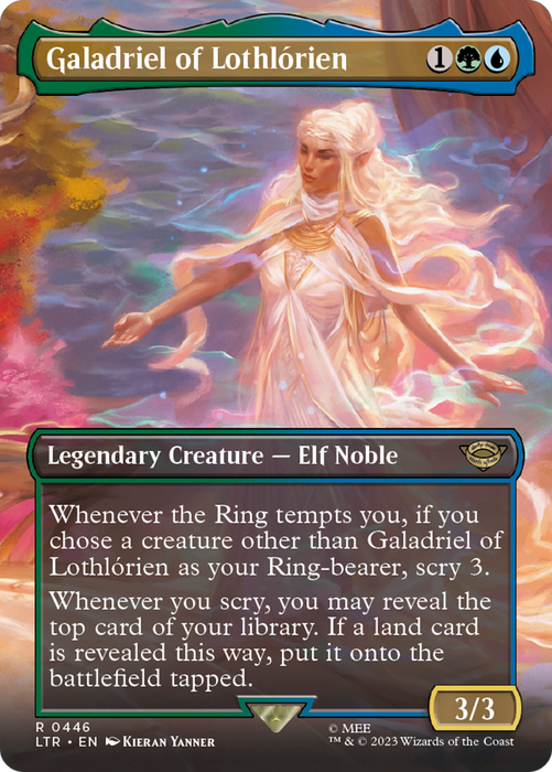 Galadriel of Lothlórien (LTR-446) - rare (Borderless)