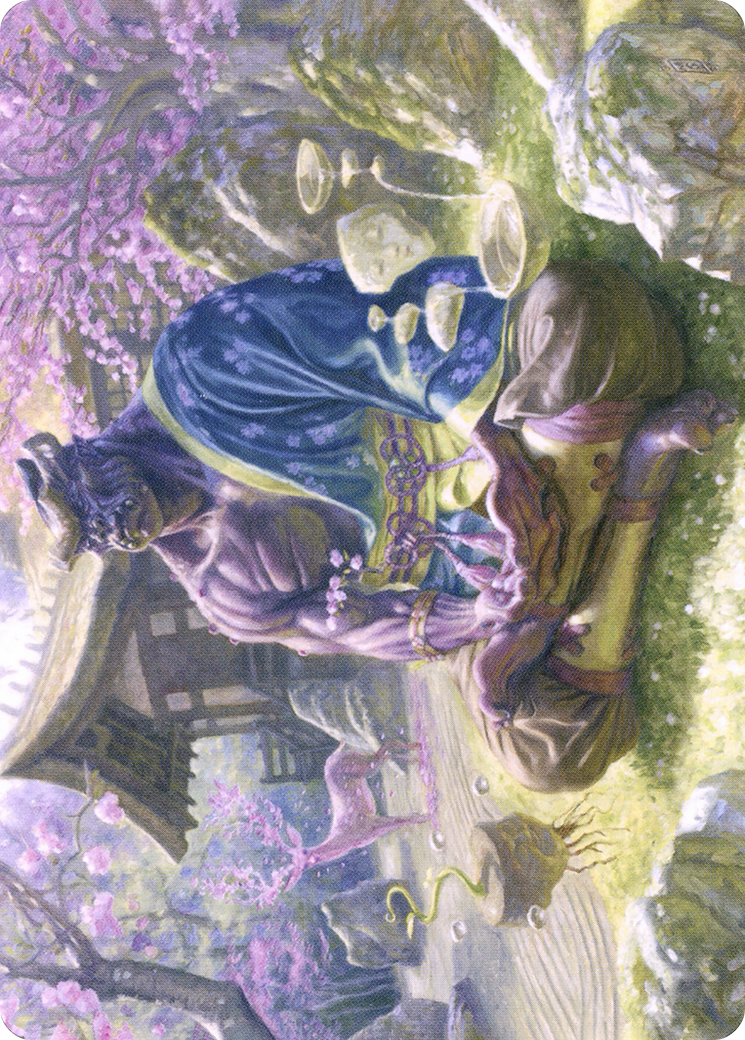 Kosei, Penitent Warlord // Kosei, Penitent Warlord (ANEO-008) - common (Borderless)